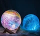 Светильник аккумуляторный 3D Moon Lamp ночник Космос 15 см с пультом 16 цветов свечения - изображение 9