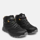 Подростковые демисезонные ботинки для мальчика Jack Wolfskin Woodland Texapore Mid K 4042152-6055 35 (2.5UK) Черный/Желтый (4060477901596) - изображение 2