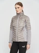 Куртка демисезонная короткая женская Jack Wolfskin Nebelhorn Down Hybrid W 1207081-2174 S Серая (4064993519341) - изображение 1