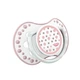 Пустышка Lovi Retro Baby силиконовая динамическая 3-6 мес 2 шт (22/804girl) - изображение 2