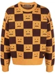 Свитер No Brand Face Maglia jacquard wool sweater Orange S - изображение 1