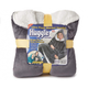 Плед-толстовка с капюшоном Huggle Hoodie-3 серый one size - изображение 5