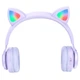 Бездротові навушники Hoco W39 Cat Ear Bluetooth фіолетовий - зображення 1