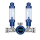 Редуктор Aquario BLUE TWIN Standard с счетчиком пузырьков - изображение 2