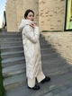 Пуховик зимовий 608 SNOW-OWL подовжене XL бежевий - зображення 3