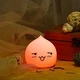 Светильник ночник на батарейках LED 0.4W Glolux мягкий силиконовый чудик - изображение 5
