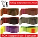 Набор силиконовых приманок #4 FOX TRAPPER 80 mm - 30 шт - изображение 1