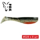 Набор силиконовых приманок Fox Trapper 8 см, 6 г, #T4 - 6 цветов х 8 шт = 48 шт - изображение 2