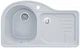 Мойка кухонная, гранитная, прямоугольная Valetti 52L 84х51см Серая - изображение 2