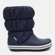 Женские дутики Crocs Jibbitz Winter Puff Boot 14614-462 37-38 (W7) 23 см Темно-синие (191448206175) - изображение 1