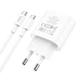 Зарядное устройство Hoco C94A PD20W, PPS, QC3.0, FCP, AFC кабель Type C to Type C Белый - изображение 4