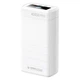 Power Bank Dinba Series 65W PD+QC Fast Charging на 40000mAh (RPP-310) White - зображення 1