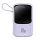 Power Bank Baseus Qpow Pro Digital Display Fast Charge 20W со встроенним кабелем Lightning на 10000mAh (PPQD020005) Purple - изображение 1