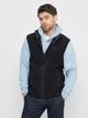 Теплый жилет мужской Jack Wolfskin Waldsteig Fz Vest M 1710561-6000 S Черный (4064993557817) - изображение 1