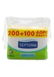 Ватные палочки Septona (запаска) 200+100 шт - изображение 1