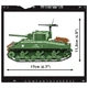Конструктор Cobi Company of Heroes 3 Танк M4 Шерман, 615 деталей (COBI-3044) - изображение 6