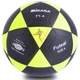 М'яч футбольний Mikasa Futsal FT-4 0450 розмір 4 Black-Neon Green - зображення 1