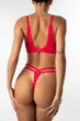 Комплект Dream Academy Vivien Бюстгальтер Push-up и трусики 1632 Красный 80B/L (14231) - изображение 2
