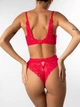 Комплект Dream Academy Vivien Бюстгальтер Push-up и трусики 1632 Красный 85С/XL (14236) - изображение 2