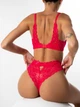 Комплект Dream Academy Vivien Бюстгальтер Push-up и трусики 1632 Красный 85С/XL (14236) - изображение 7