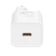 МЗП Baseus Super Si Quick Charger 1C 25W EU Sets White (With Mini White Cable Type-C to Type-C 3A 1m White) - изображение 2