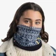 Шарф-труба Buff Polar, Kurzeme Dark Navy Синій-Білий - изображение 3