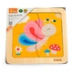 Дерев'яний мініпазл Viga Toys Метелик, 4 ел. (50136) - зображення 1