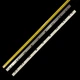 LED підсвітка TV 32" inch 3V 570mm 10-led KJ315D10-ZC14F-03 303KJ315034 KM315LDHH44 TH315LK11-ABW1 2pcs=1set - изображение 2