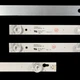 LED підсвітка TV 55" inch 6V 4C-LB5504-HR21J 55D2900 B-1 4C-LB5505-HR21J 55D2900 A-1 55HR330M05A8 8pcs=1set - изображение 2