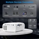 Мультимедійний домашній проектор Vilinice BL-43 Full HD LED 9000 Лм Wi-Fi - зображення 2