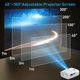 Мультимедійний домашній проектор Vilinice BL-43 Full HD LED 9000 Лм Wi-Fi - зображення 4