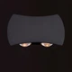 Фасадне підсвічування чорне Brille AL-614/4х1W WW LED IP54 BK (34-500) - зображення 4