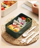 Ланч-бокс із дерев'яною кришкою BAMBOO LID, 700 мл, білий - зображення 9