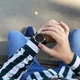 Чоловічий електронний годинник Skmei 1502 сріблястий з чорним - зображення 3