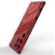 Захисний чохол з підставкою Deexe Bibercas для Samsung Galaxy S23 Ultra - Red - зображення 4