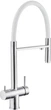 Смеситель для кухни Kroner KRP Edelstahl Klassisch ESG03815WHI - изображение 2