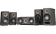 Комплект акустики 5.0 Jamo S 803 HCS Black - изображение 1