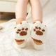 Набір шкарпеток теплих махрових жіночих Котячі лапки 36 - 41 р. 3 пари - зображення 6