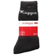 Шкарпетки Kappa Socks Logo Saboya 3-pack 39-42 grey — 304MT00-906 - зображення 1