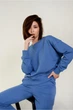 Женский спортивный костюм ONIOS Loungewear Tracksuit без капюшона Синий S 2364 - изображение 4