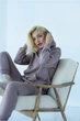 Жіночий спортивний костюм ONIOS Classic Tracksuit Капучіно M 2399 - зображення 4