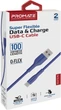 Кабель Promate xCord-AC USB-A to USB-C 2А 1 м Navy (xcord-ac.navy) - изображение 6