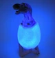 3D нічник світильник динозавр в яйці Dinosaur Lamp різнокольоровий з пультом д/к з підзарядкою від USB - зображення 2