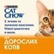 Вологий корм для кішок Purina Cat Chow Adult з ягням та зеленою квасолею 85 г (8445290476524) - зображення 4