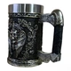 Кружка Викинг Воин 3D Чашка 3D Меч в Черепе 500ml - изображение 1