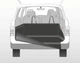 Килимок захисний для багажника авто Trixie 210 х 175 см Чорний (4011905132044) - зображення 9
