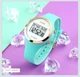 Женские наручные часы Skmei 1720 Бирюзовый ремешок - изображение 3