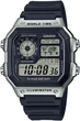 Мужские часы Casio AE-1200WH-1CVEF Черные с серым - изображение 1
