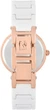 Женские наручные часы браслет из высокотехнологичной керамики Anne Klein AK/1018RGWT - изображение 3
