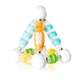 Конструктор с магнитом Guidecraft Grippies Shakers, 30 деталей (G8322) - изображение 5